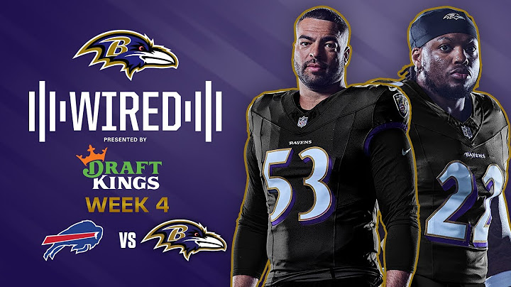 Wired: Derrick Henry Has a Huge Day, Kyle Van Noy Mic'd for Bills Blowout | Baltimore Ravens