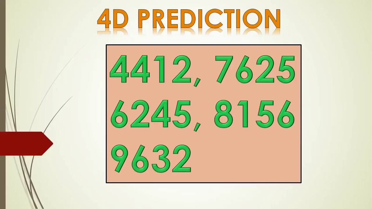 100% WINNING NUMBER 4D PREDICTION TODAY 31/07/2018 - YouTube