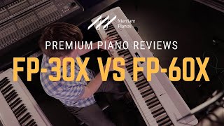 Roland FP30X vs Roland FP60X Digital Piano Comparison  What's Different?