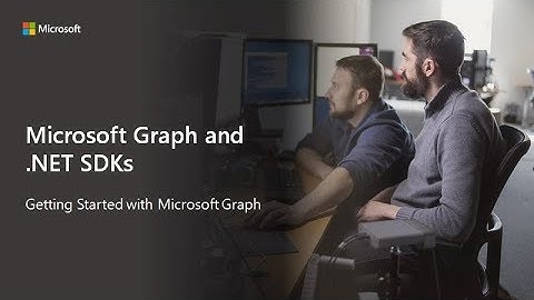 Getting Started with Microsoft Graph and .NET SDKs