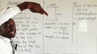 MENSURATION 2 ( Examples on circular prisms and their detailed solutions )
