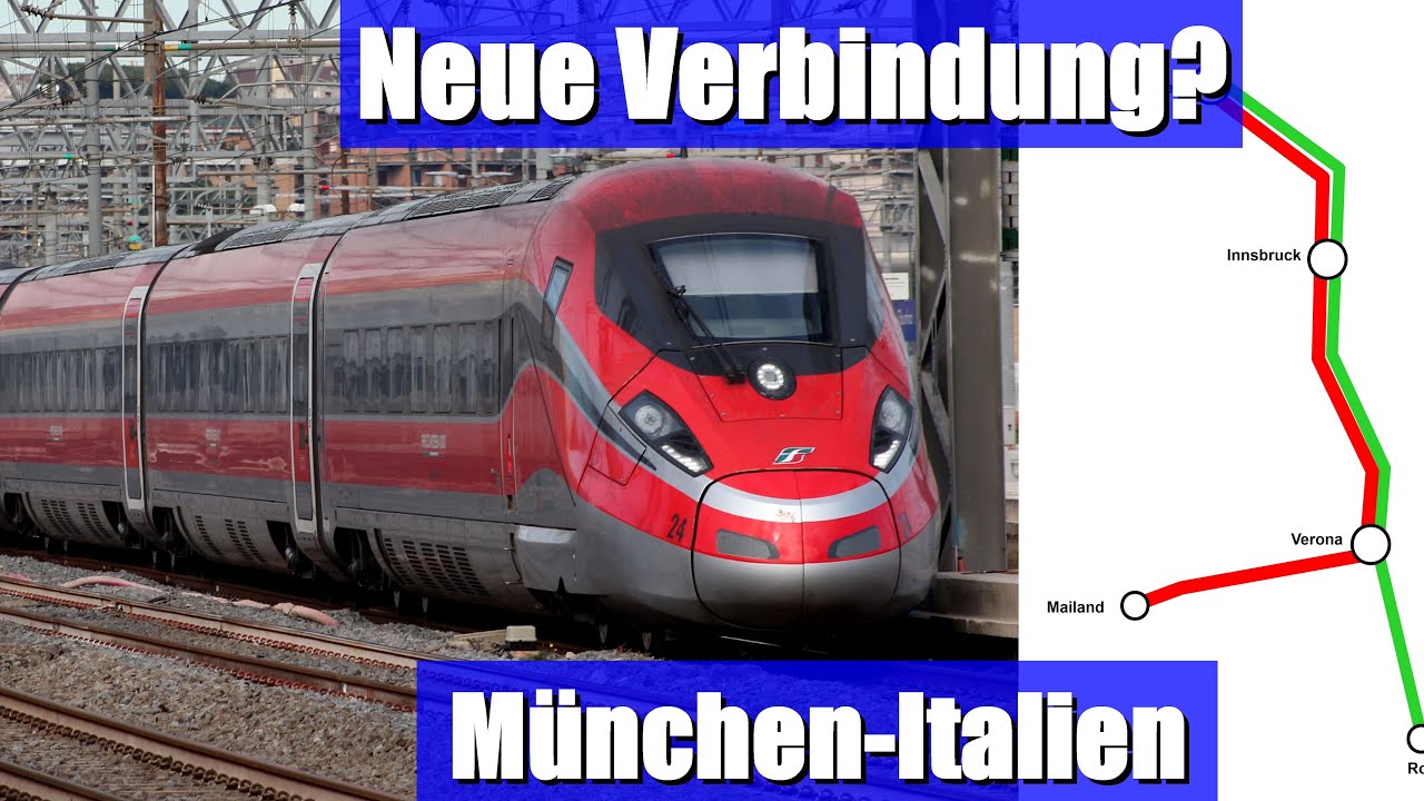 [Doku] NEU ab 2026: Von München nach Italien mit bis zu 300 km/h | Frecciarossa 1000 kommen nach GER