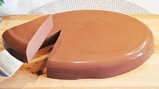 Just Need Chocolate (Nutella) and Milk Make This Delicious Dessert, no flour, no oven