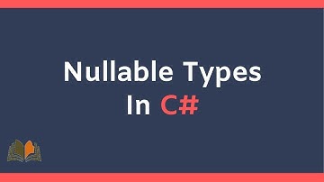 Nullable Types In C# | #Vcreationstech