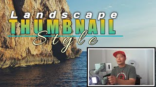 HOW TO MAKE LANDSCAPE THUMBNAIL - PixelLab Apps THUMBNAILS Making (Tutorial)