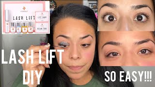 Amazon DIY lash lift kit/ IT REALLY WORKS