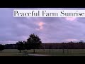 Beautiful Southwest Missouri sunrise