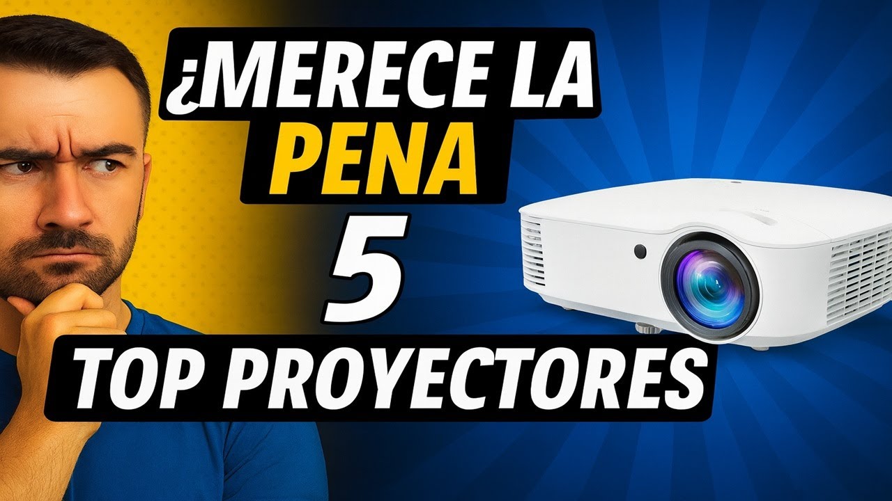 ¡Los 5 Mejores Proyectores Mas Baratos y Buenos de Amazon! 2025