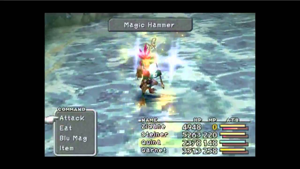 Final Fantasy IX Disc 4 Blue Magic Hunt Magic Hammer YouTube final-fantasy-ix-disc-4-blue-magic-hunt-magic-hammer-youtube