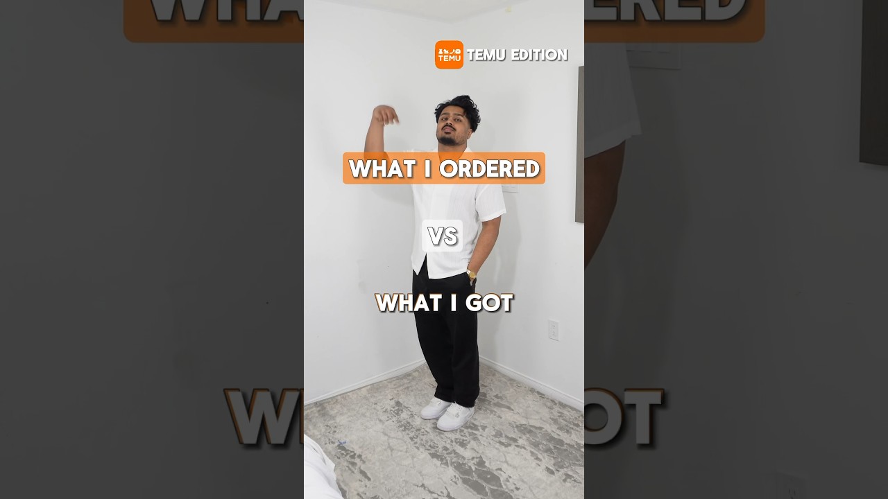 WHAT I ORDERED VS WHAT I GOT 