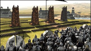 GONDOR BESIEGED BY FORCES OF DARKNESS! Lord of the Rings Siege Battle!