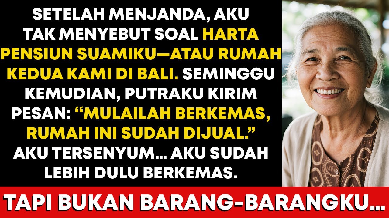 Setelah menjanda, aku tak pernah beri tahu anakku soal rumah kedua di Bali. Untung aku diam…