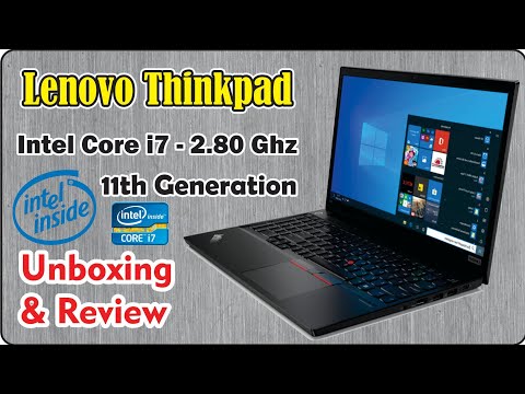 Lenovo Thinkpad Core i7 11th Generation with 16GB and ssd M.2