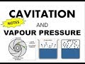 Cavitation and Vapour Pressure || Hindi || Centrifugal pump