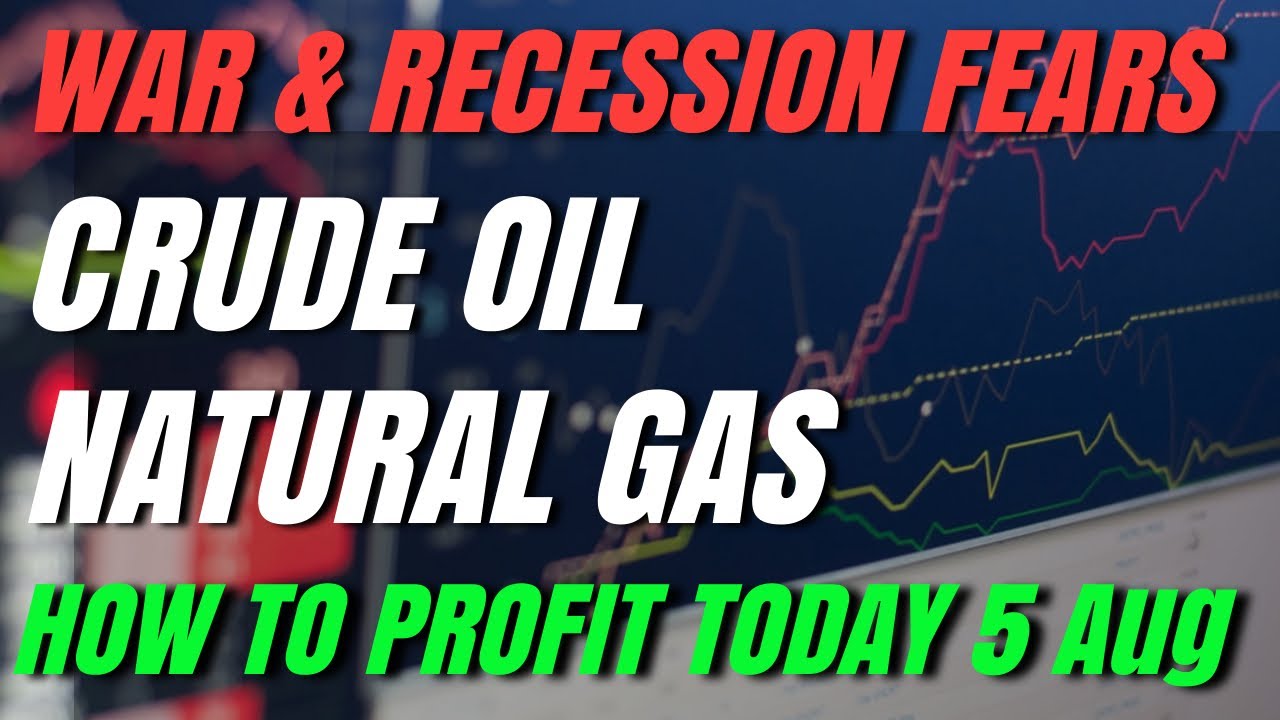 WAR and Recession ! Will Crude Oil WTI & Natural GAS Price Crash More ...
