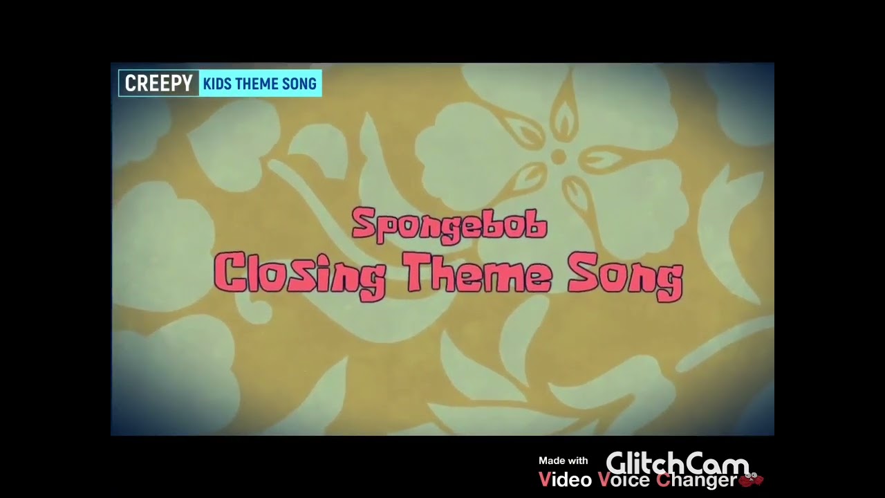 Sponge Thing Credits Full Version @Juju shehadeh - YouTube