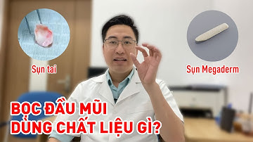 Nên bọc đầu mũi bằng chất liệu gì? Sụn tai hay Megaderm? | Bs Mạnh