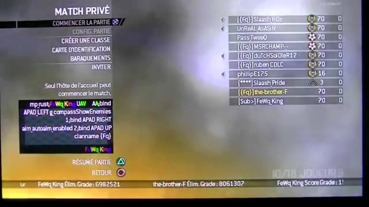 comment trouver une partie lobby mw2