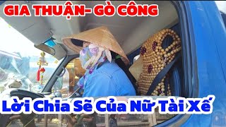 GÒ CÔNG - NỮ TÀI XẾ ANH HÙNG THẦM LẶNG ĐEM NƯỚC CỨU TRỢ