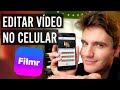 Como editar vídeos pelo celular no filmr (android e iphone)