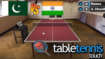 The Best Table Tennis Game || PAK VS IND ||Table Tennis Touch||Table Tennis Games