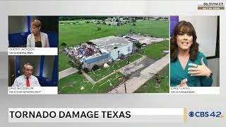 EF3 tornado touches down in Texas
