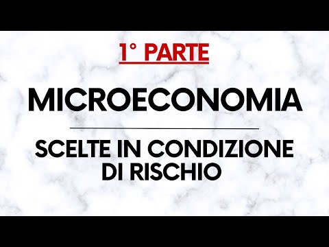 Video: Teorie di base del rischio in economia