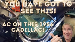 This 1956 Cadillac AC system is amazing and one of a kind!