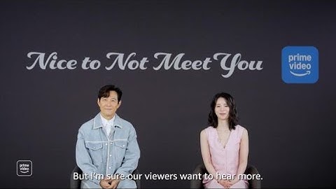 Nice To Not Meet You: Court Me Like You Do with Lee Jung-jae and Lim Ji-yeon | Prime Video