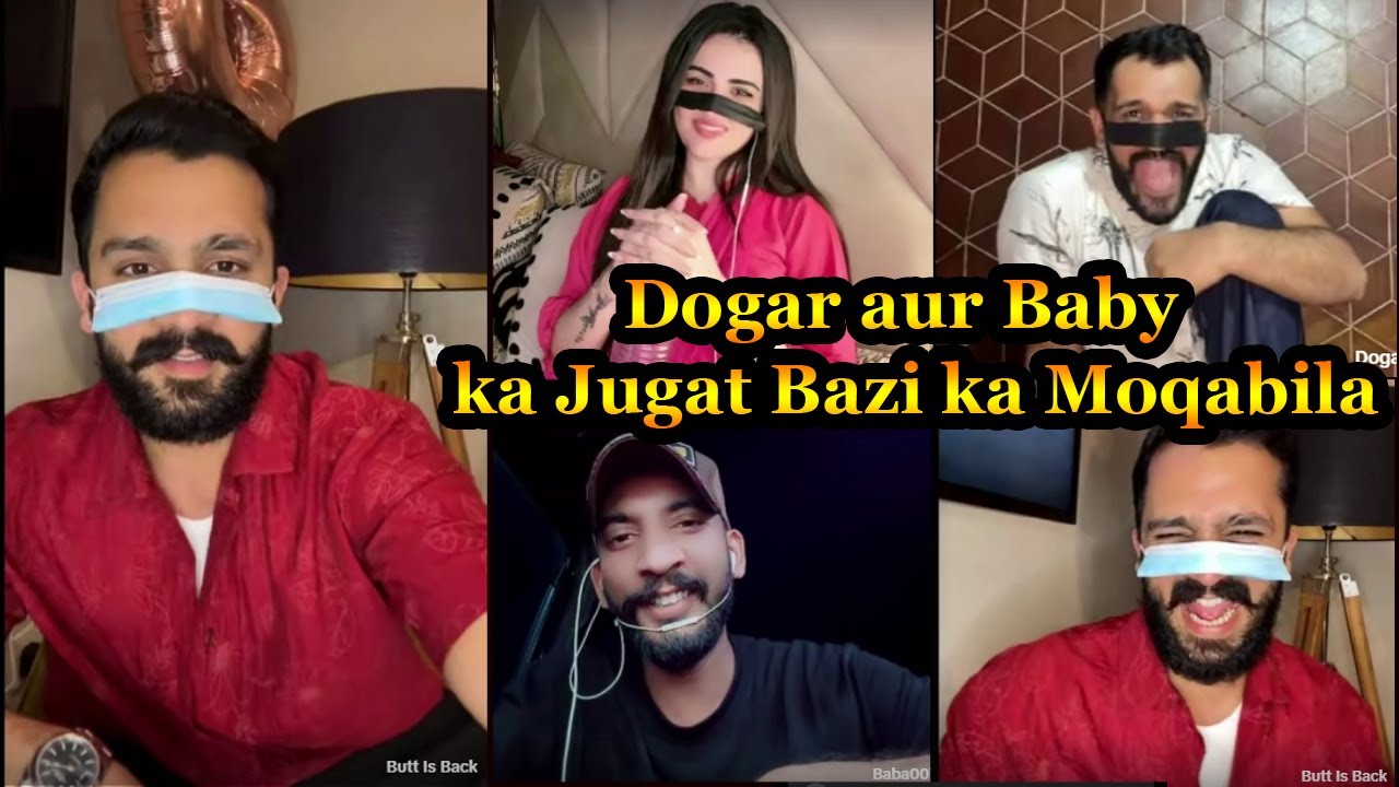 Maan Dogar aur Baby ka Jugat Bazi ka Moqabala | Rajab aur Afsana Haste Rahey