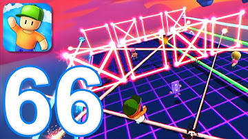 Stumble Guys - Gameplay Walkthrough Part 66 - Laser Dash Legendary & Crown Win (iOS, Android)
