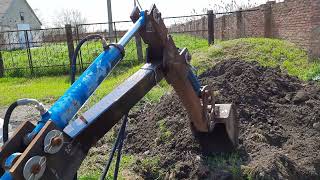 :      . Homemade excavator and all my mistakes