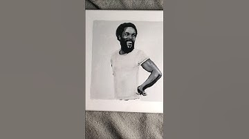 Roy Ayers painting commission start #royayers #ubiquity #everybodylovesthesunshine #painting #shorts