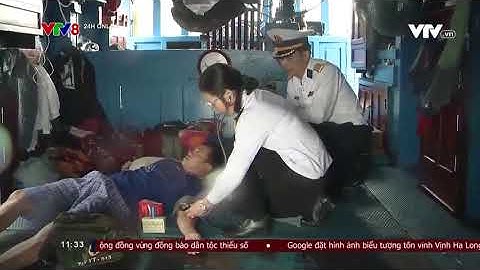 Cứu nạn tàu cá ngư dân Quảng Ngãi về bờ an toàn