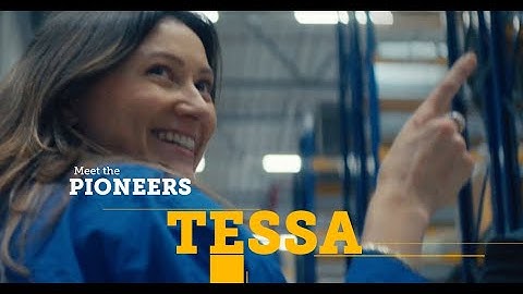 Meet the Pioneers – Tessa schrijft de code voor het magazijn van de toekomst.
