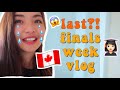 last finals week in Canada vlog | Glaire Cartago | Study in Canada