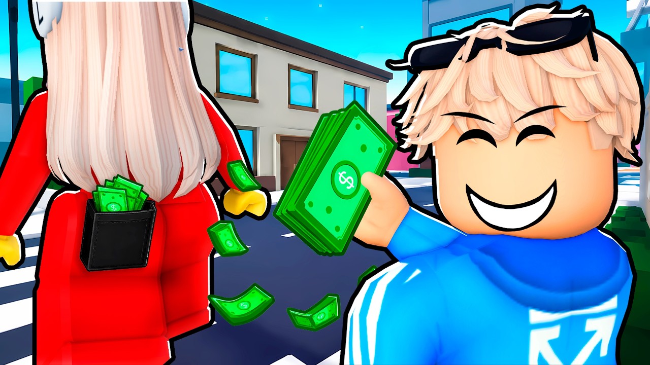 Ich habe $999.999 als Taschendieb verdient in Roblox...
