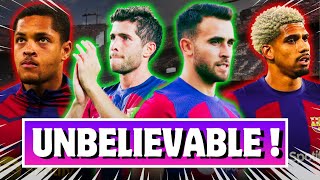 FC Barcelona Transfer Updates ft. Vitor Roque, Sergi Roberto, Eric Garcia & Araujo