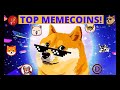 Top 6 Memecoins por Capitalización de Mercado! 😲🤑