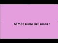 STM32 class 1 LED blink project