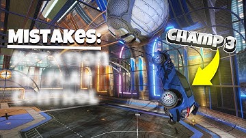 These Mistakes Will Keep You in Champ 3 | 2v2 Replay Analysis (Rocket League)