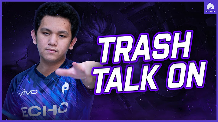 Trashtalkan na may onting ML!
