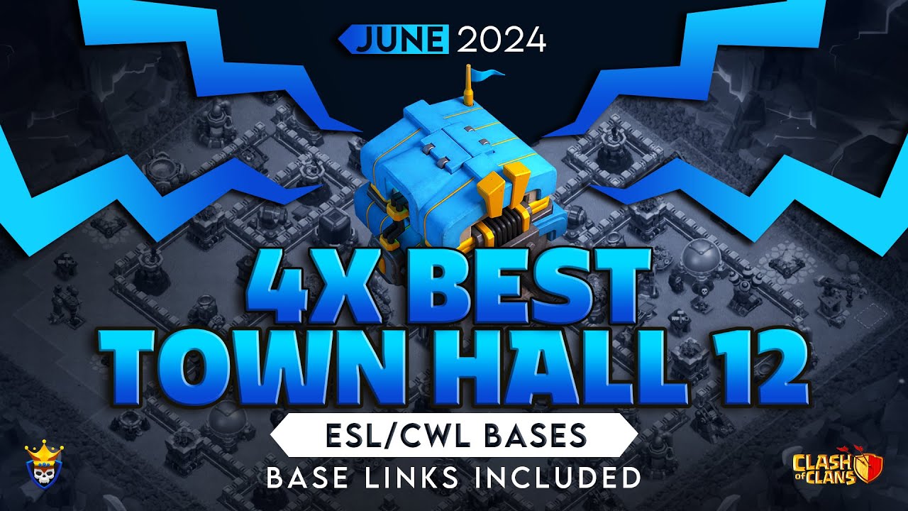 TH12 War Base | 4 BEST TH12 War Bases in Clash of Clans