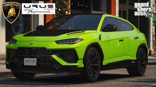 Uber 2023 Lamborghini Urus Performante - NVE GTA 5