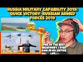 QUICK VICTORY-RUSSIA MILITARY CAPABILITY 2019-R.A.F 🇷🇺 Вооруженные силы России (REACTION)