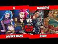 Mjolner 1 LOSERS SEMIS - K (Jinx, Vi) Vs. Bakkya (Darius, Illaoi) - 2XKO
