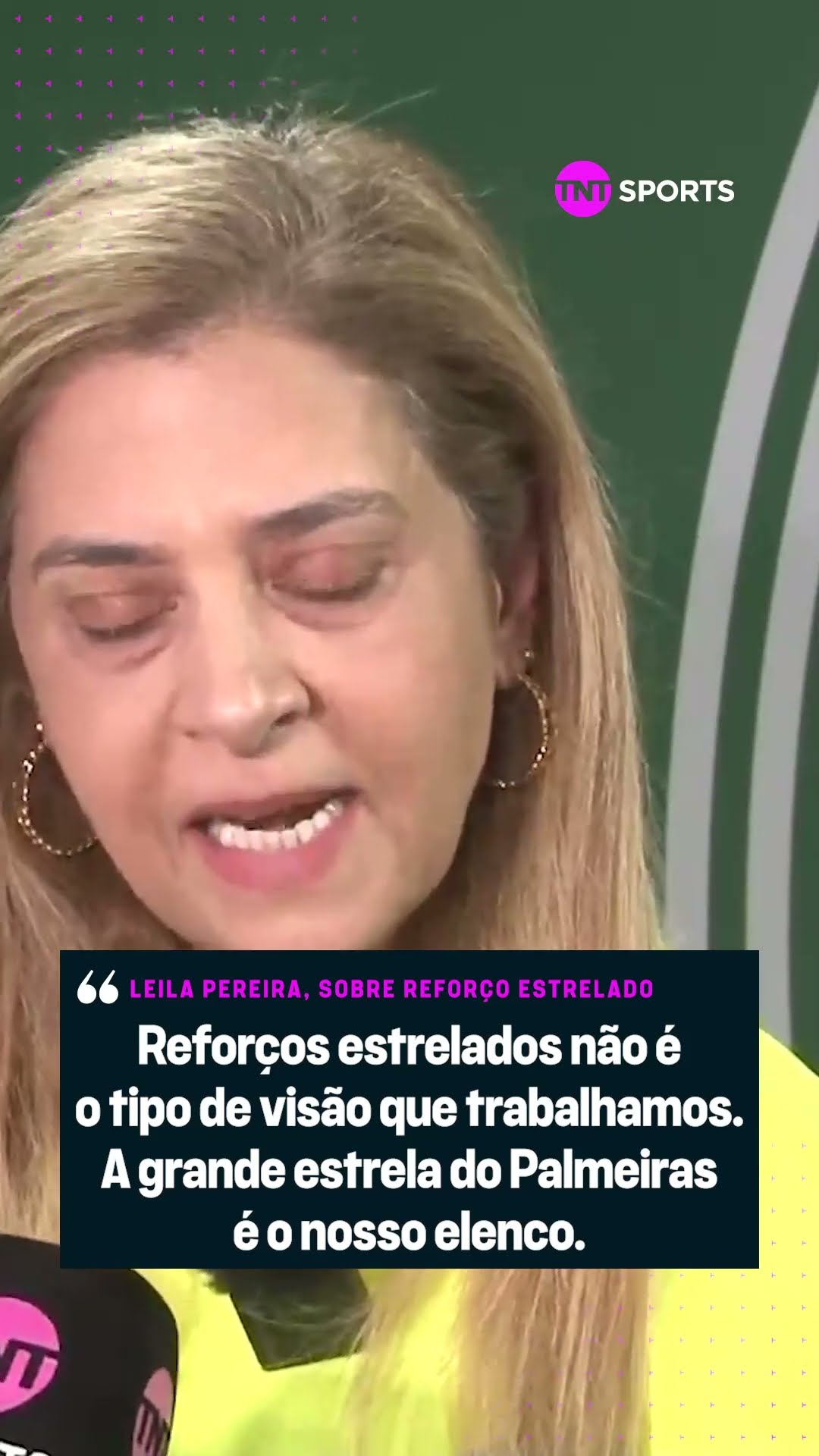QUEM SERÁ?! LEILA RESPONDE SOBRE REFORÇO ESTRELADO NO PALMEIRAS!