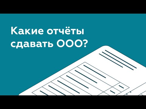 Какие отчеты сдает ООО? Платформа ОФД