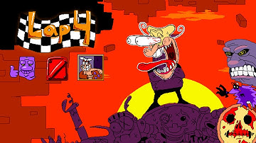 All levels Lap 4 P Ranks as The Noise (Hardmode) | ELM Double Yolked