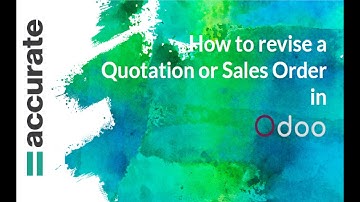 How to revise a Quotation or Sales Order in Odoo | Odoo Saudi User Training Tutorial | GCC edition